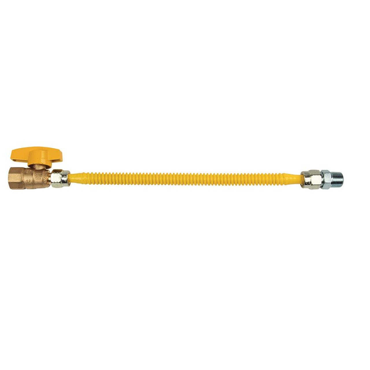 BrassCraft CSSL7M-48 3/8 in. MIP x 1/2 in. FIP Gas Ball Valve