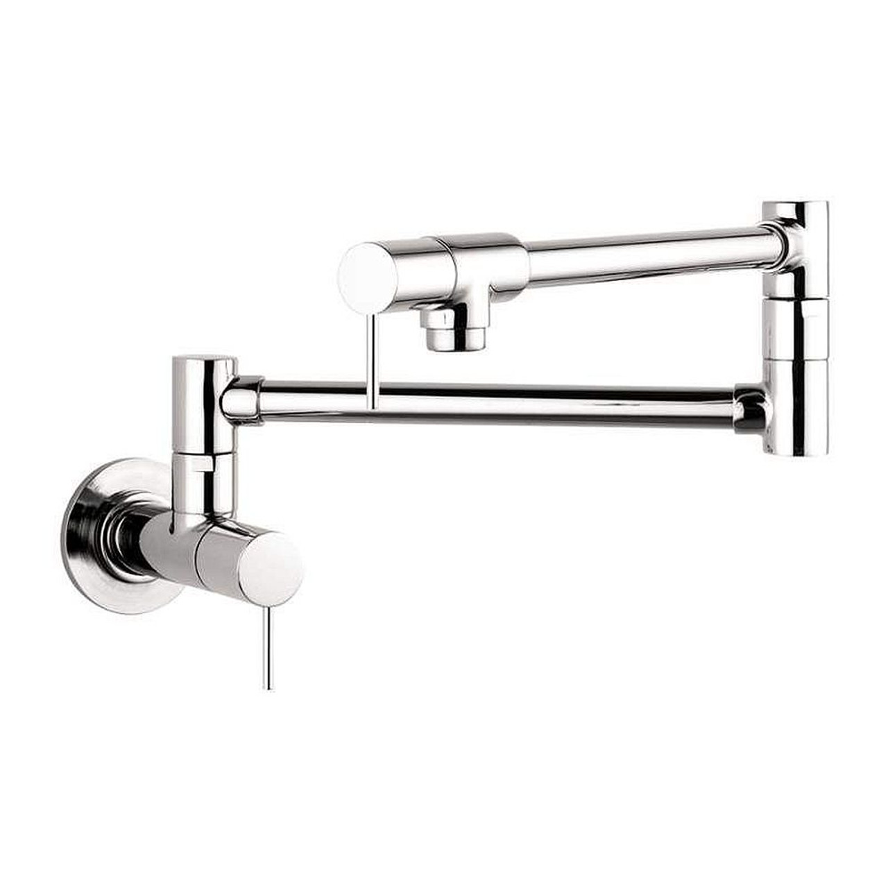 Axor 10859001 Wall Mounted Double-Jointed Pot Filler in Chrome Axor 10859001 Wall Mounted Double-Jointed Pot Filler in Chrome