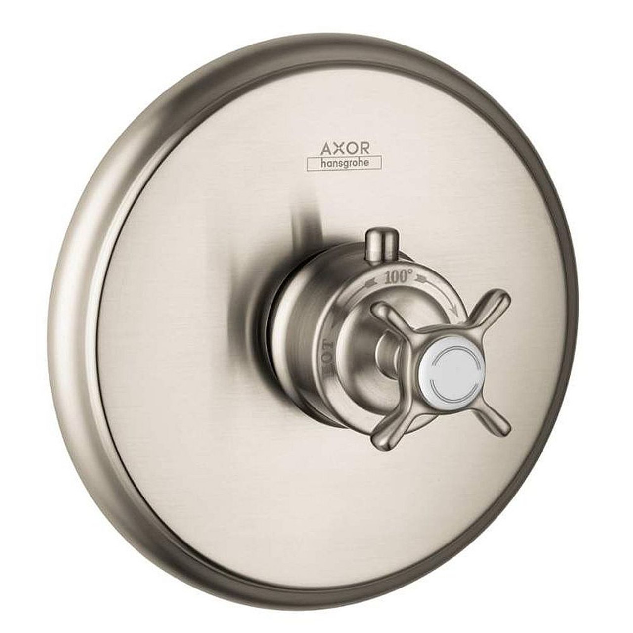 Axor 16816821 Thermostatic Valve Trim - Less Valve in Brushed Nickel