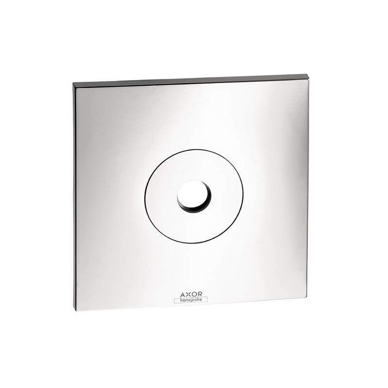 Shower Escutcheon Square in Chrome