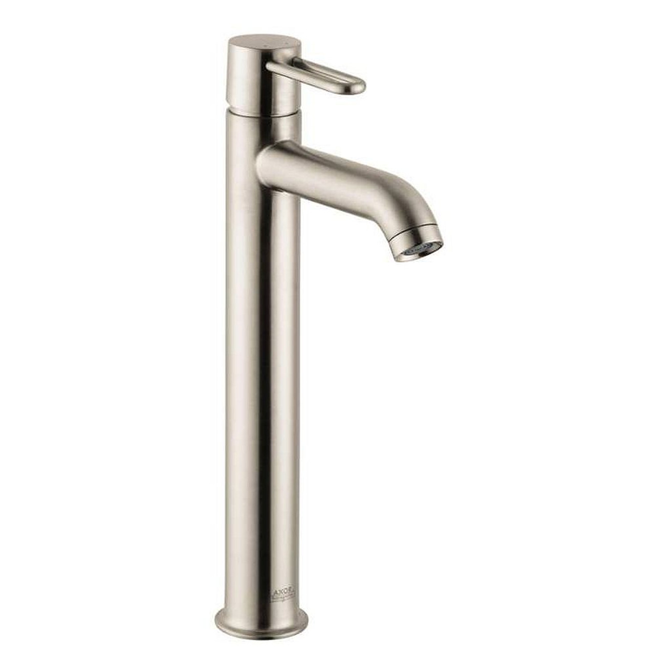 Axor 38025821 Bathroom Faucet Vessel Faucet with Lever Handle in Brushed Nickel