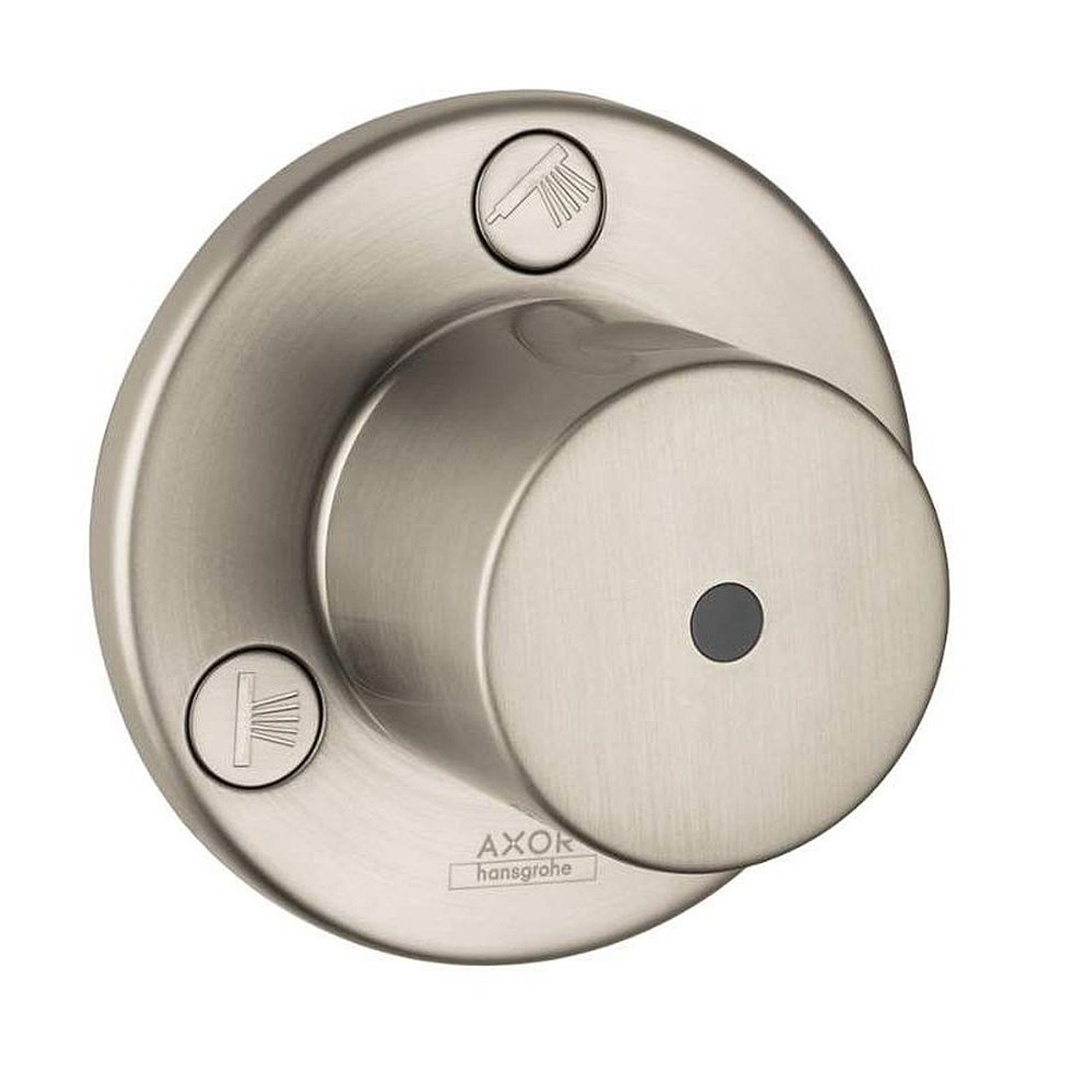Diverter Valve Trim Quattro with Metal Knob Handle Less Valve in Brushed Nickel Diverter Valve Trim Quattro with Metal Knob Handle Less Valve in Brushed Nickel