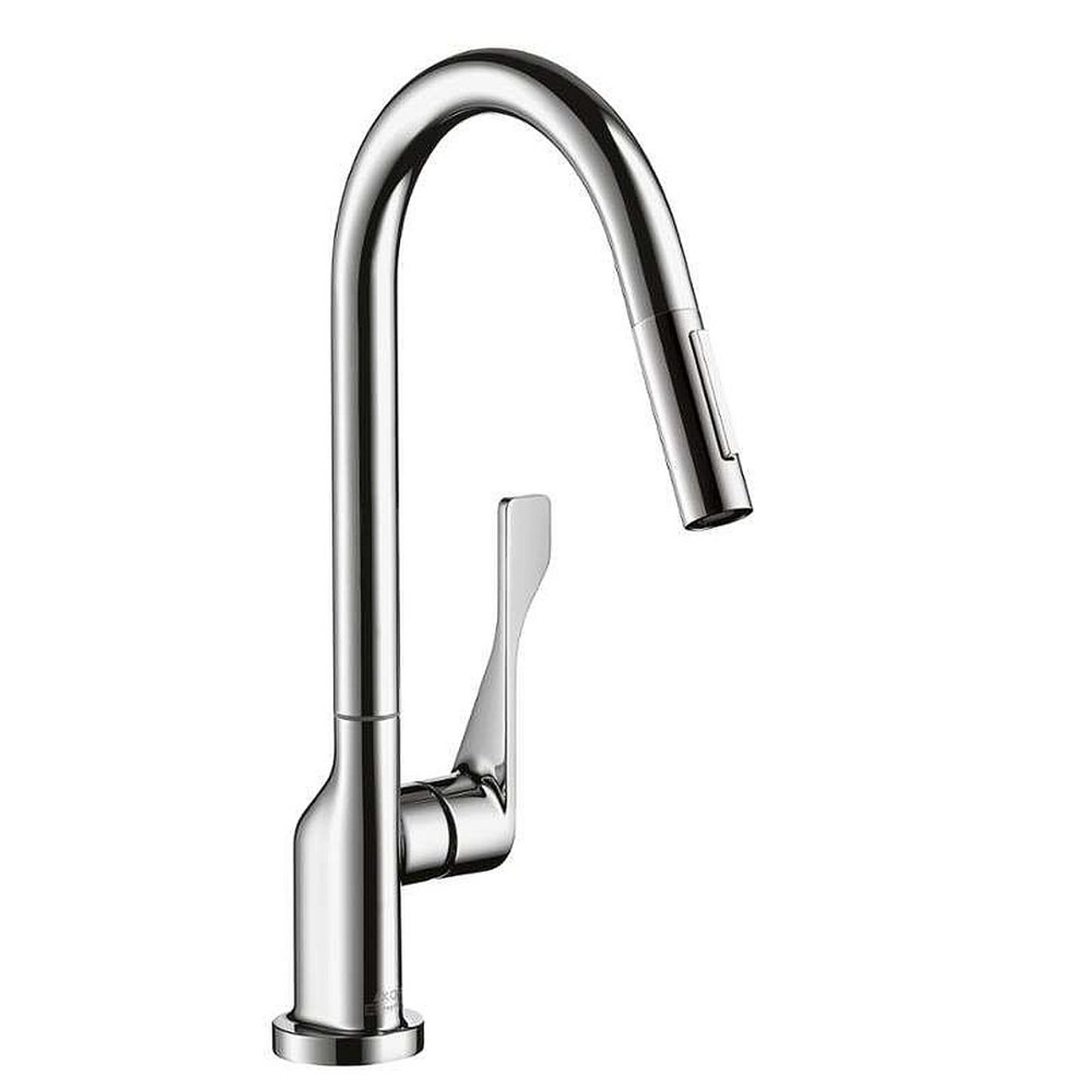 Pull-Down Kitchen Faucet with High-Arc Spout, Magnetic Docking and Toggle Spray Diverter in Chrome