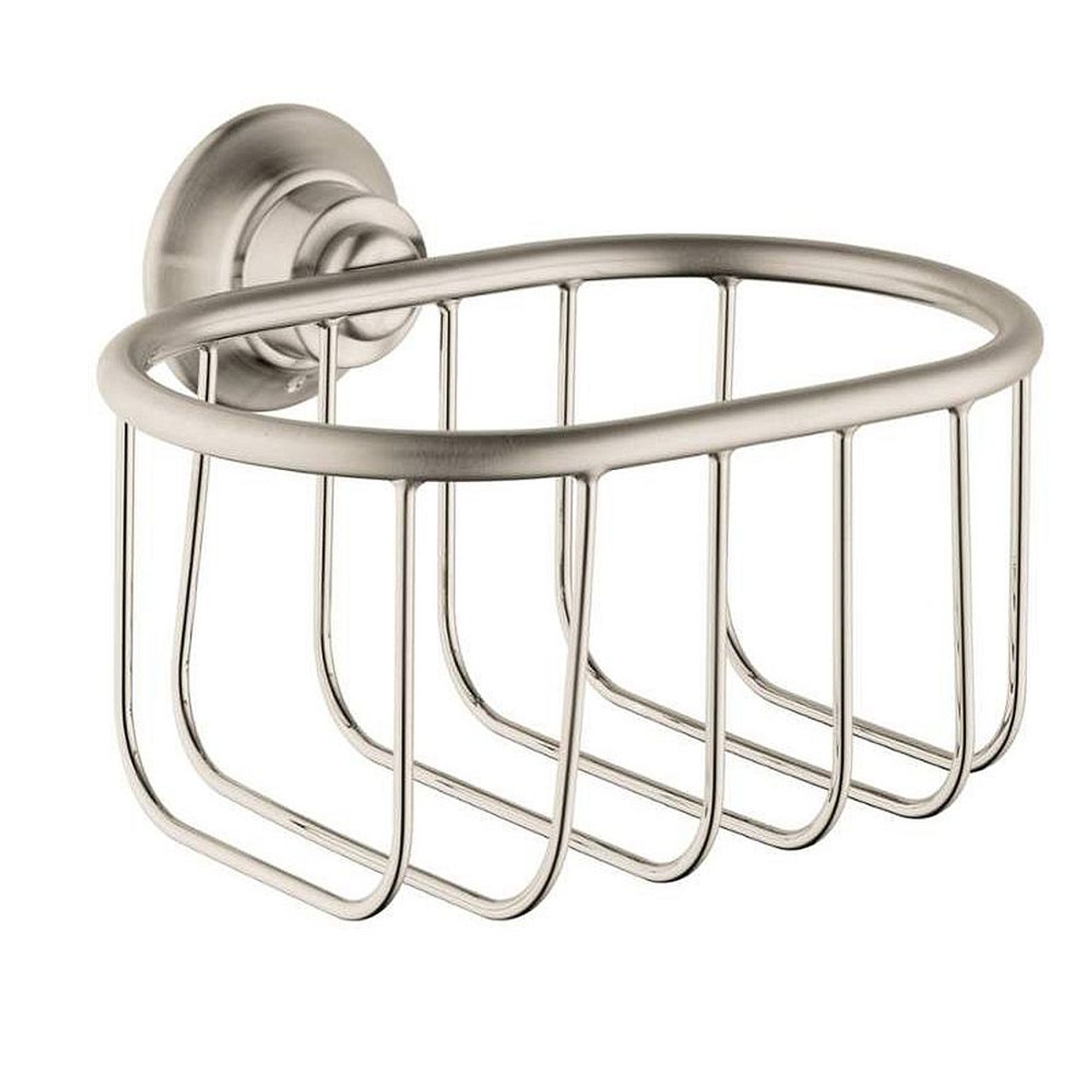 Wall Mounted Soap Dish in Brushed Nickel Wall Mounted Soap Dish in Brushed Nickel