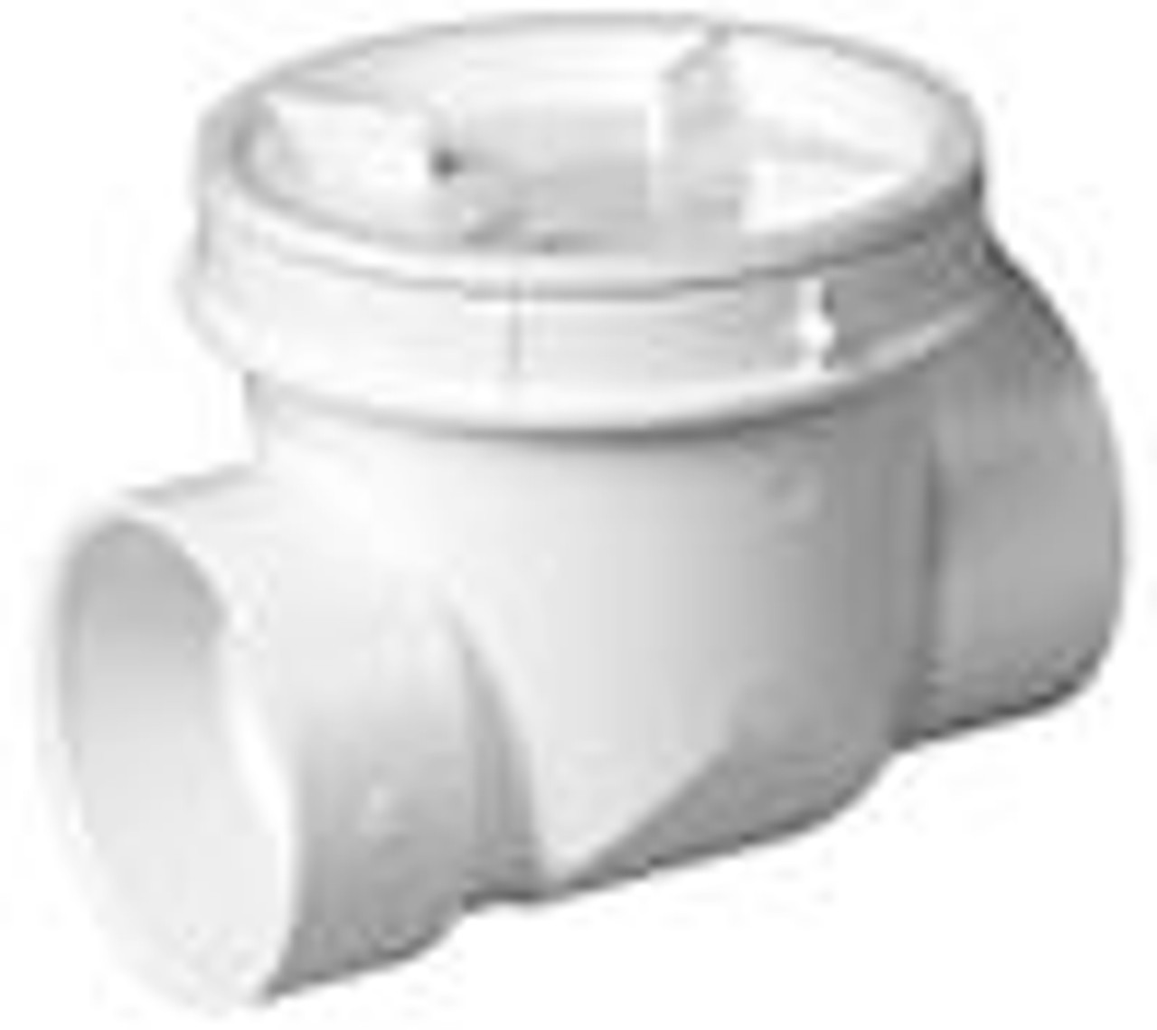 Backwater Valve 6" PVC DWV