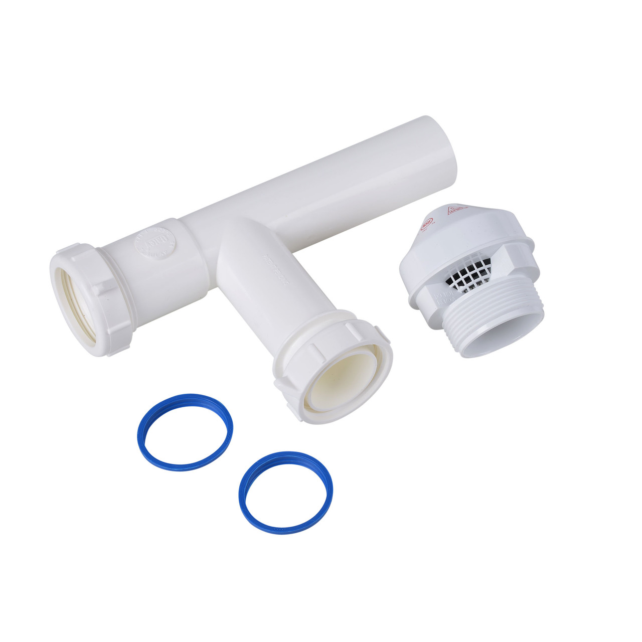 Vent 1.5" Air Admittance Valve 6 DFU with 1-1/2" Tubular Adapter