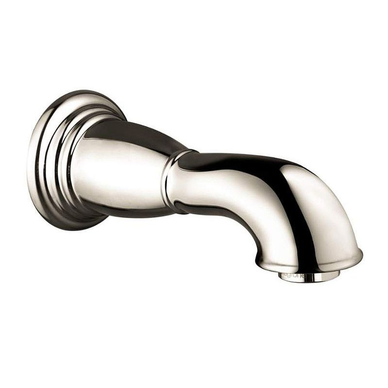 Hansgrohe 06088830 C Non-Diverter Tub Spout Wall Mount in Polished Nickel Hansgrohe 06088830 C Non-Diverter Tub Spout Wall Mount in Polished Nickel
