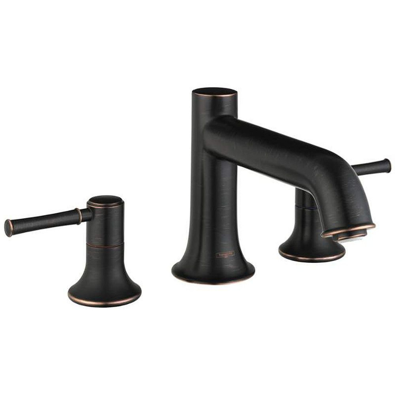 Hansgrohe 14313921 Talis C Roman Tub Filler Faucet Non Diverter with Metal Lever Handles Less Valve in Rubbed Bronze Hansgrohe 14313921 Talis C Roman Tub Filler Faucet Non Diverter with Metal Lever Handles Less Valve in Rubbed Bronze