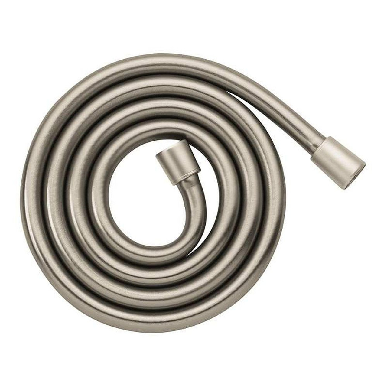 Hansgrohe 28276823 Techniflex 63in Handshower Hose with Brass Swivel Connector in Brushed Nickel Hansgrohe 28276823 Techniflex 63in Handshower Hose with Brass Swivel Connector in Brushed Nickel