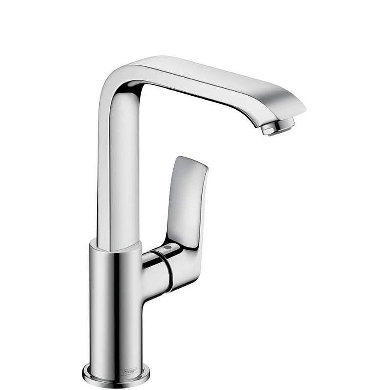 Hansgrohe Metris Single-Hole Bathroom Faucet With Side Lever Handle