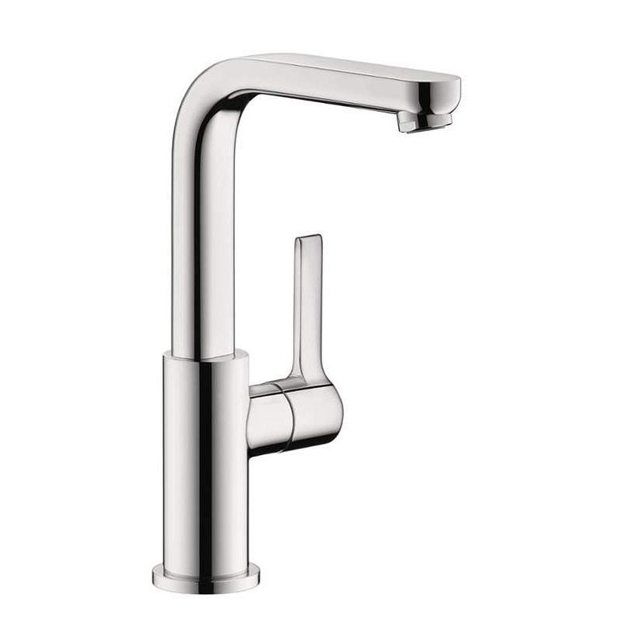 Hansgrohe Metris S Single-Hole Swivel Bathroom Faucet