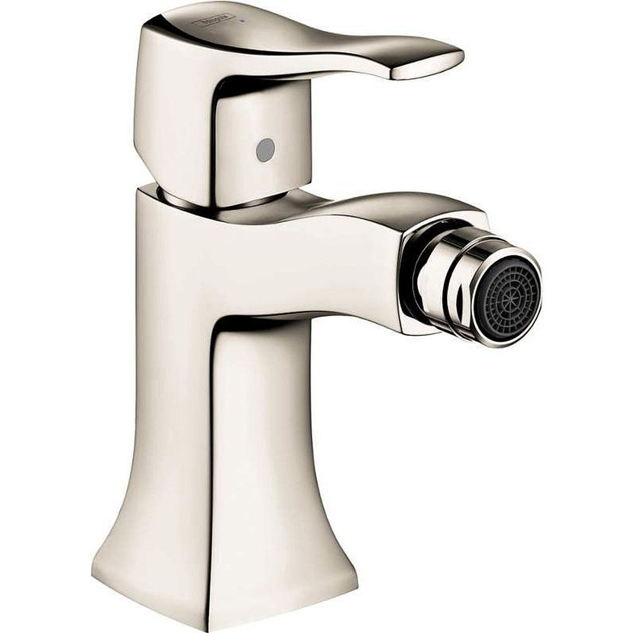 Hansgrohe 31275831 Metris C Bidet Faucet Single Hole with Pop Up Assembly in Polished Nickel Hansgrohe 31275831 Metris C Bidet Faucet Single Hole with Pop Up Assembly in Polished Nickel