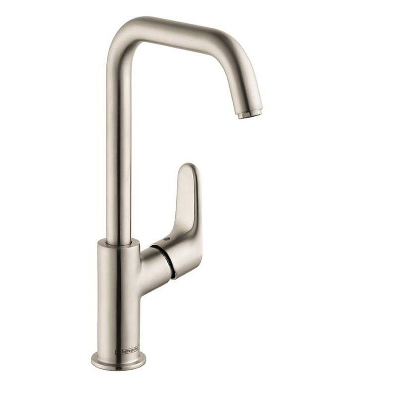 Hansgrohe Focus 31609821 Bathroom Faucet Vessel Faucet with Lever Handle in Brushed Nickel
