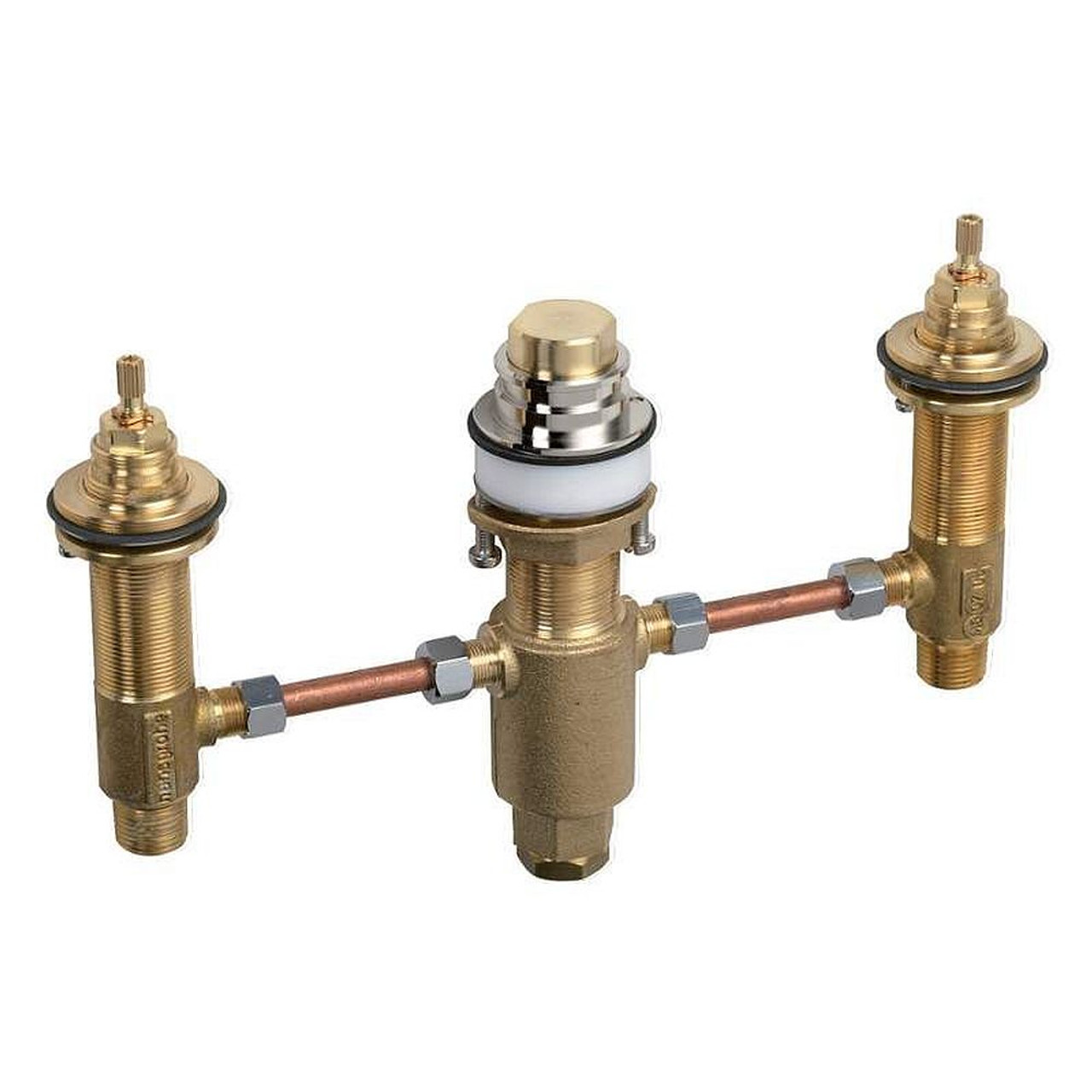 Hansgrohe 06607000 3-Hole Roman Tub 1/2 Inch Rough-in Hansgrohe 06607000 3-Hole Roman Tub 1/2 Inch Rough-in