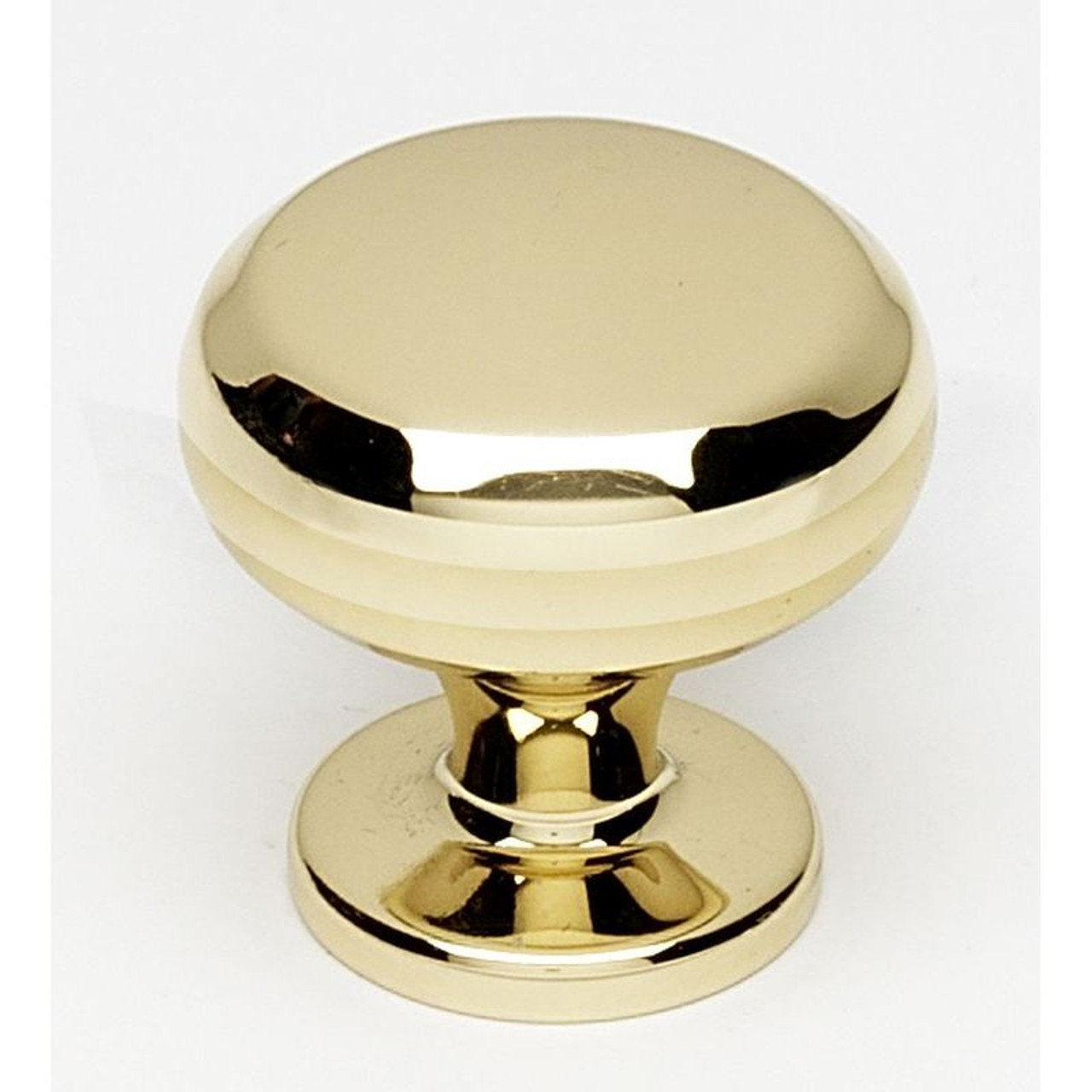 Alno A1172-PB Knob Traditional 1-in in Polished Brass Alno A1172-PB Knob Traditional 1-in in Polished Brass