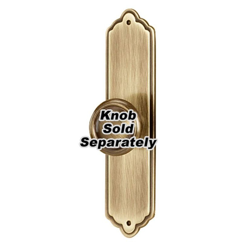 Escutcheon Traditional 4-in in Antique English Matte