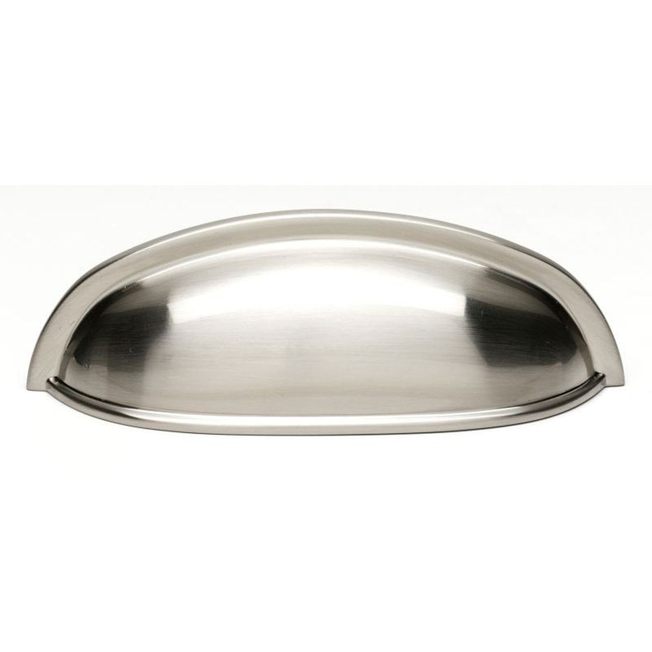 Alno A1263-SN Cup Pull Modern in Satin Nickel Alno A1263-SN Cup Pull Modern in Satin Nickel