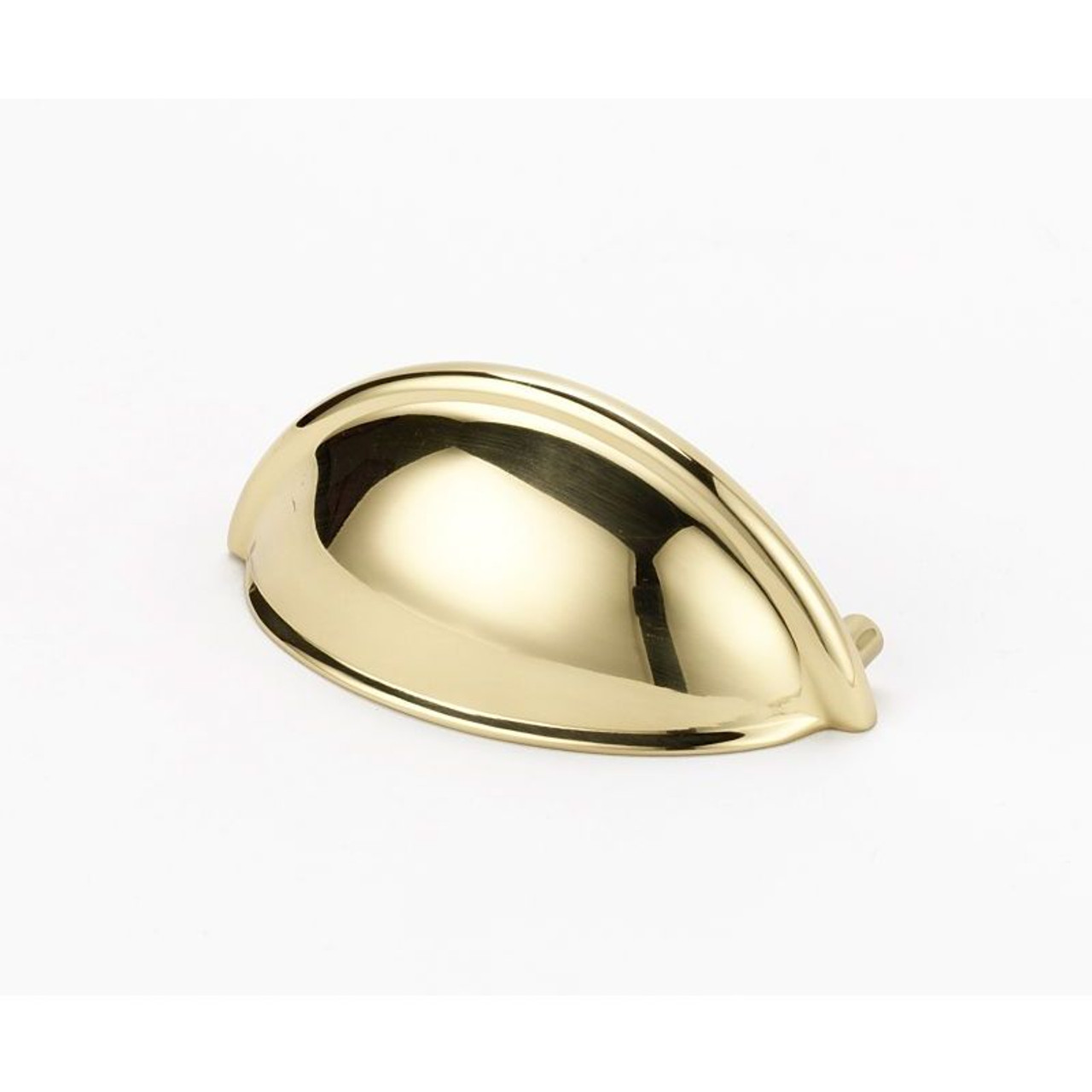 Alno A1350-PB Cup Pull Modern in Polished Brass