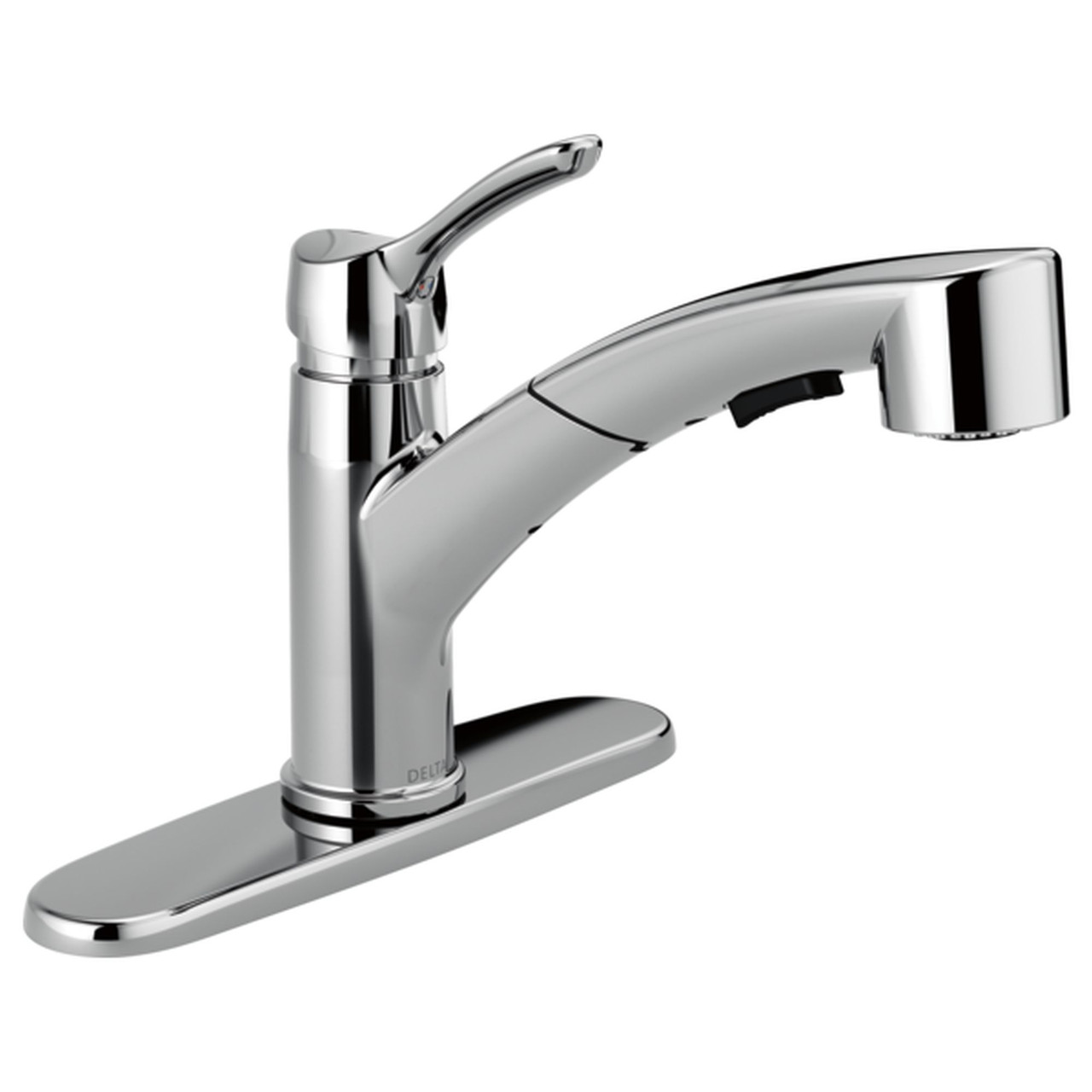 4140-TP-DST Collins Single Handle Tract-Pack Pull Out Kitchen Faucet, Chrome