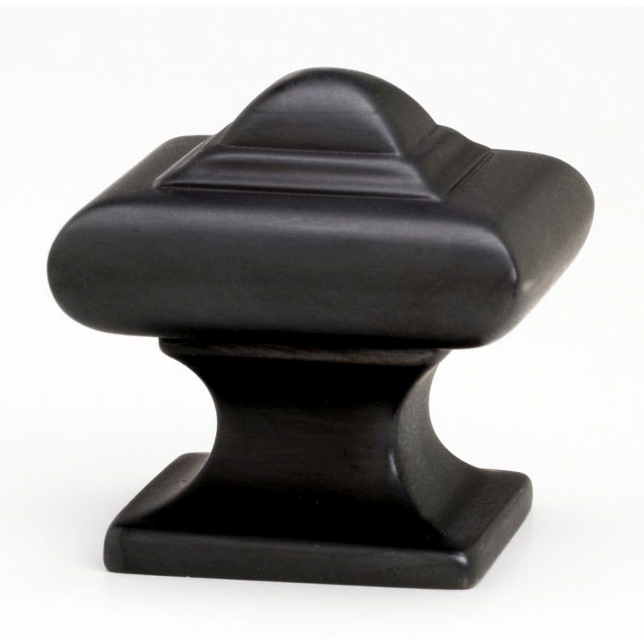 Alno Geometric A1520-BRZ Knob Transitional 1-1/4-in in Bronze