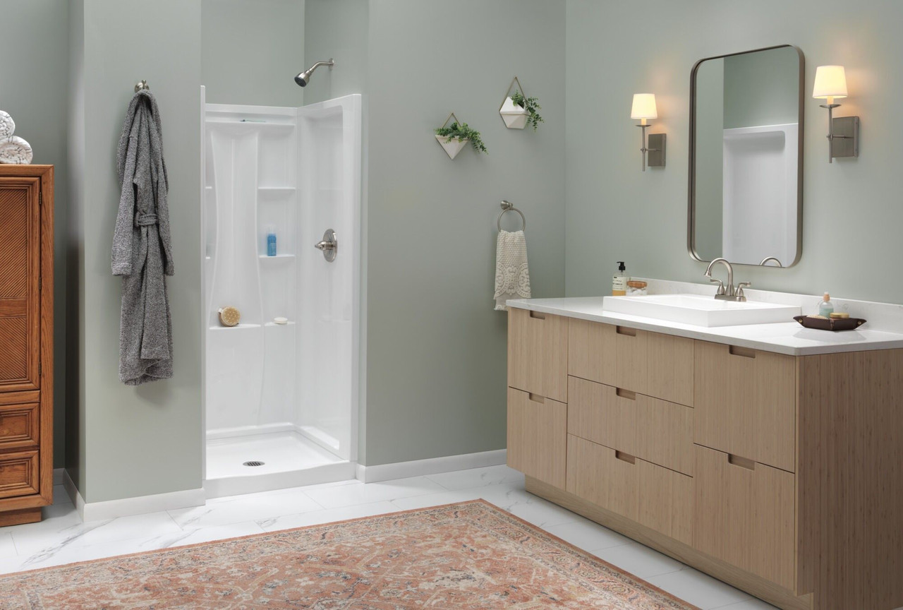 25911LF-SS Foundations Two Handle Centerset Bathroom Faucet Stackout, Stainless