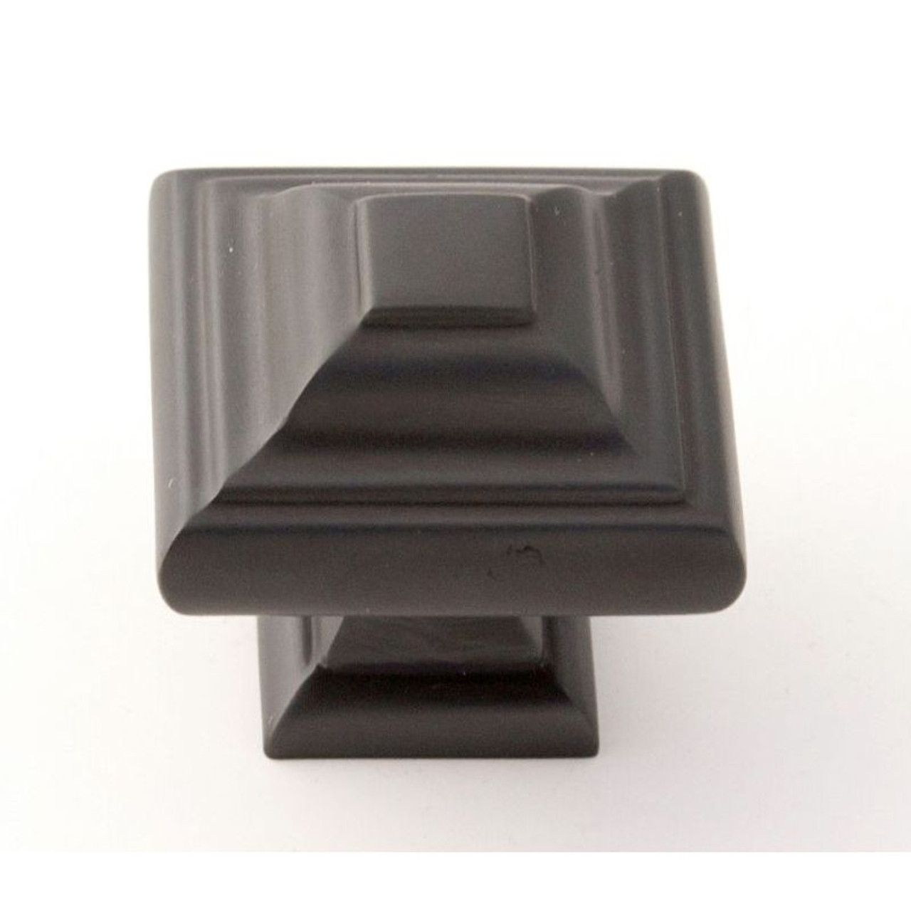 Alno Geometric A1525-BRZ Knob Transitional 1-1/4-in in Bronze