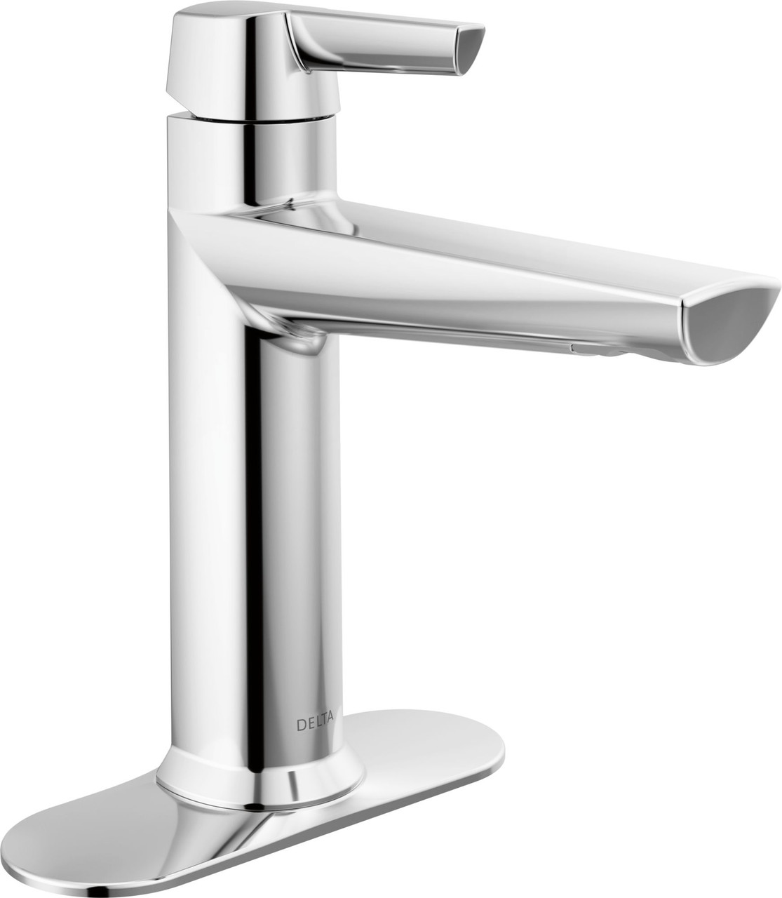 Delta 571-PR-LPU-DST Galeon Single Handle Bathroom Faucet, Lumicoat Chrome