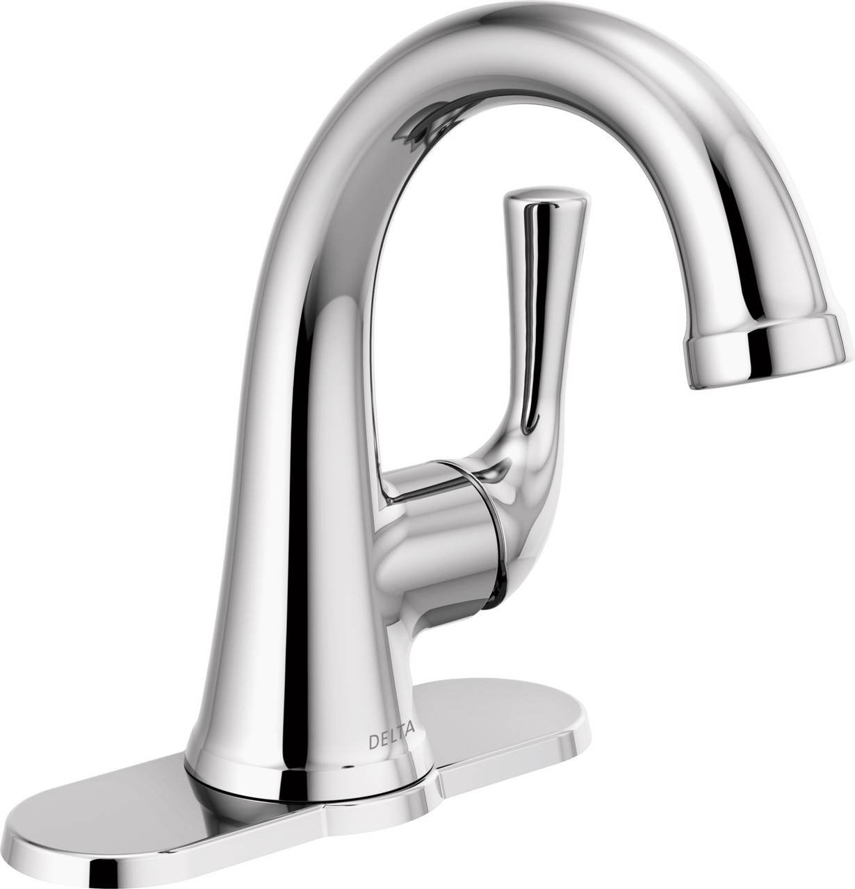 Delta 533LF-MPU Kayra Single Handle Bathroom Faucet, Chrome