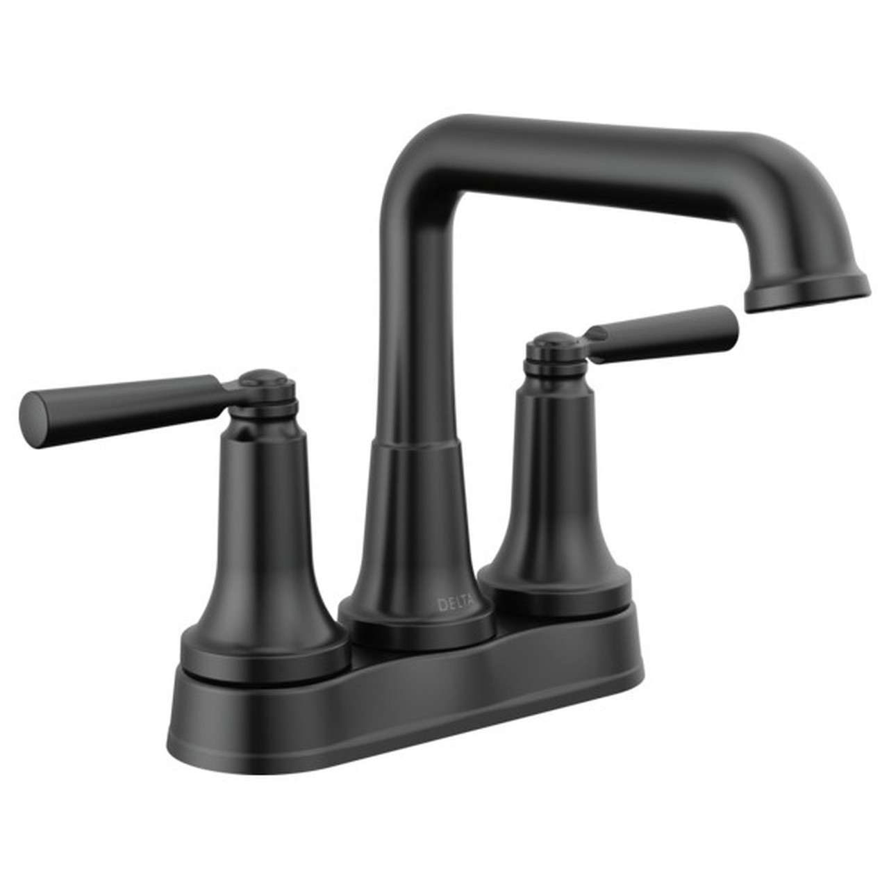 Delta 2536-BLTP-DST SAYLOR Two Handle Tract Pack Centerset Bathroom Faucet, Matte Black