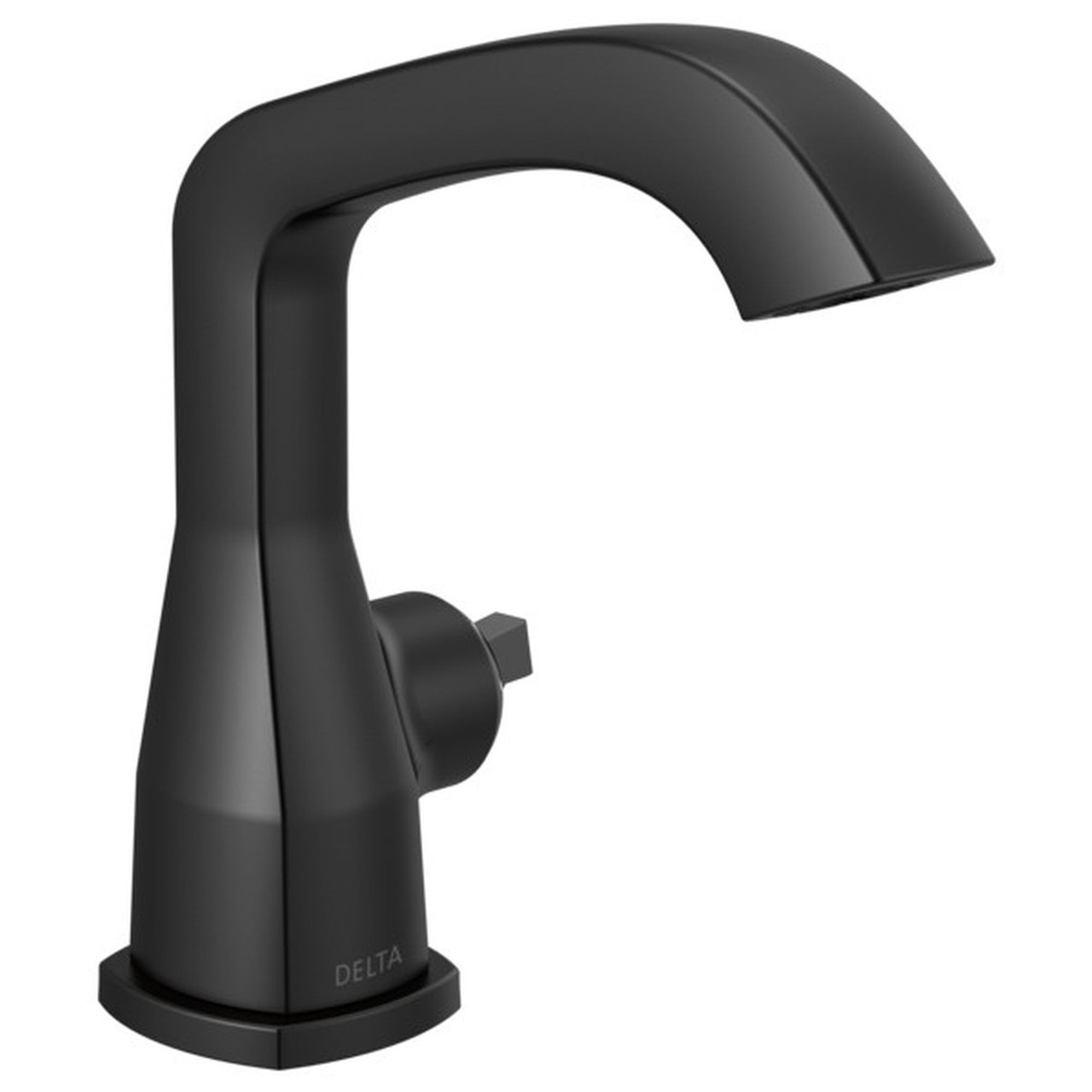 Delta 576-BLLPU-LHP-DST Stryke Single Handle Faucet Less Pop Up, Less Handle, Matte Black