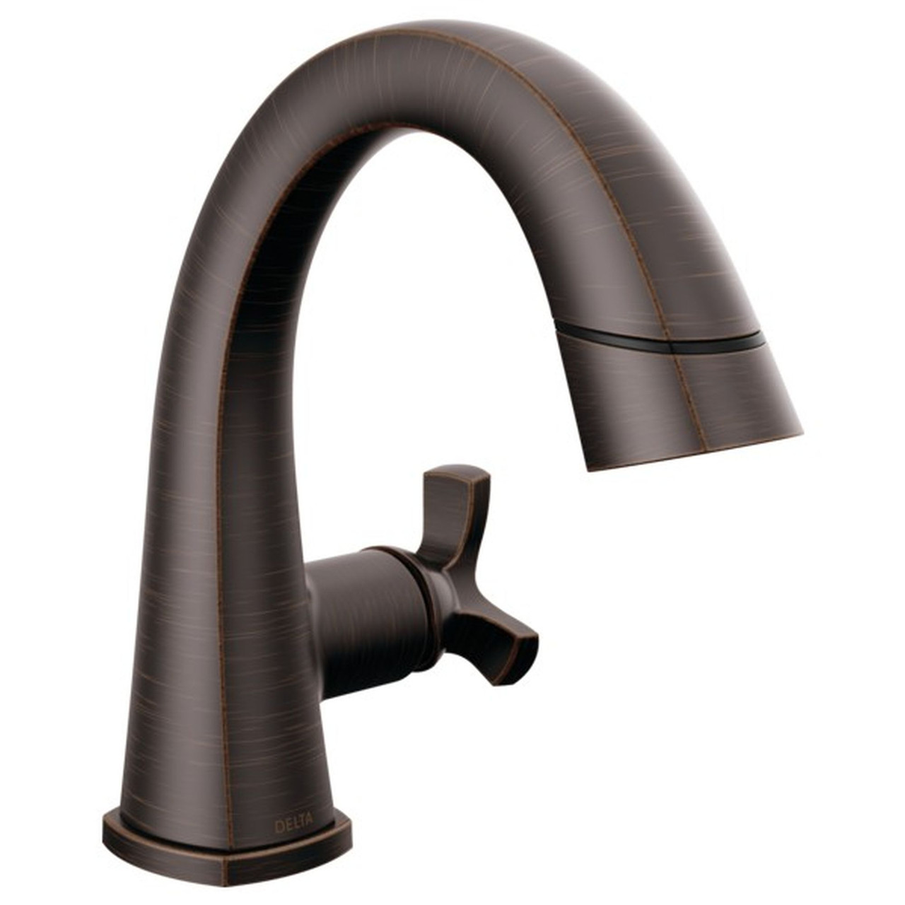 Delta 5776-RBPD-DST Stryke Single Handle Pull Down Bathroom Faucet, Venetian Bronze