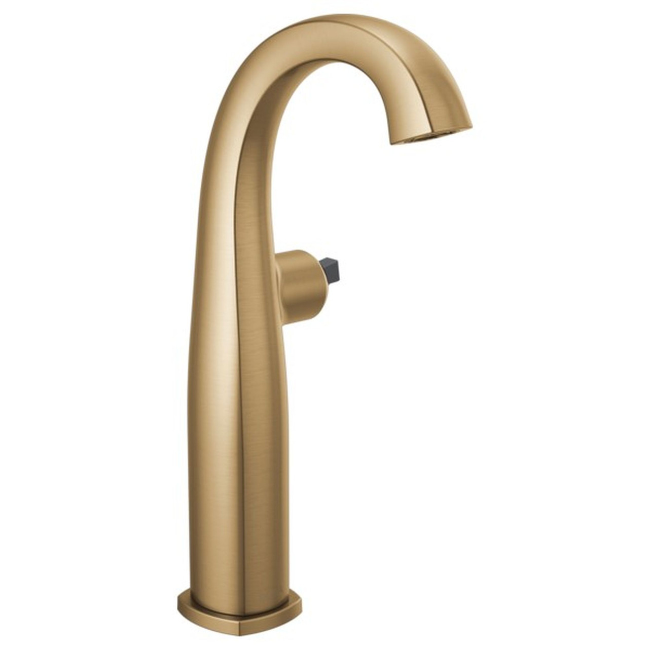 777-CZLHP-DST Stryke Single Handle Vessel Bathroom Faucet Less Handle, Champagne Bronze