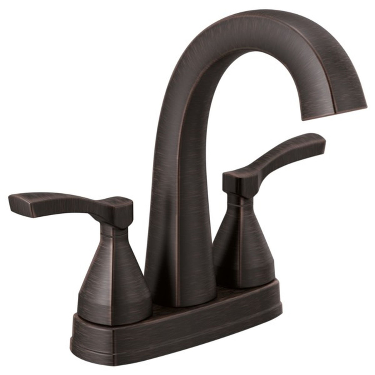 25775-RBMPU-DST Stryke Two Handle Centerset Bathroom Faucet, Venetian Bronze