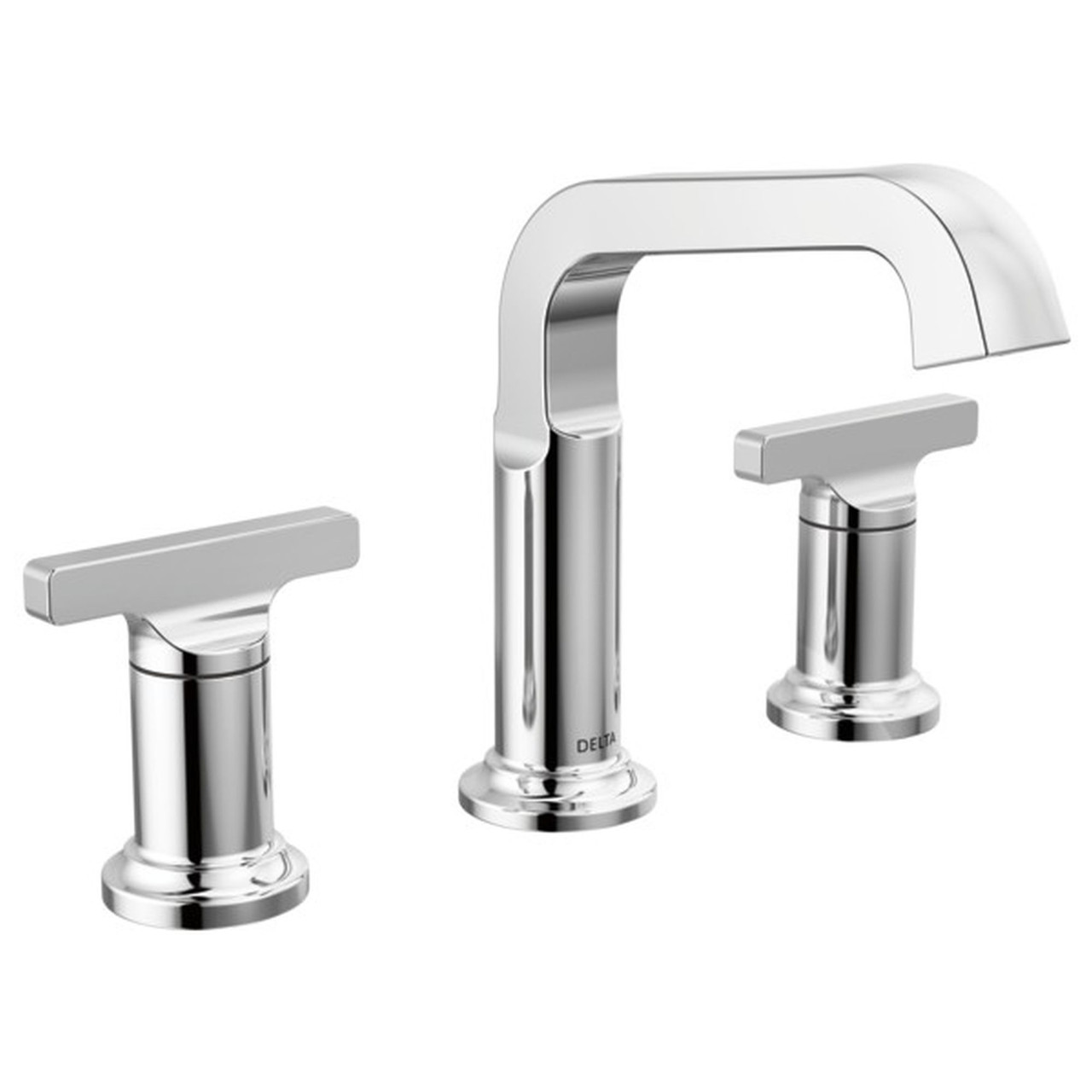 Delta 35587-PR-DST Tetra Two Handle Widespread Bathroom Faucet, Lumicoat Chrome