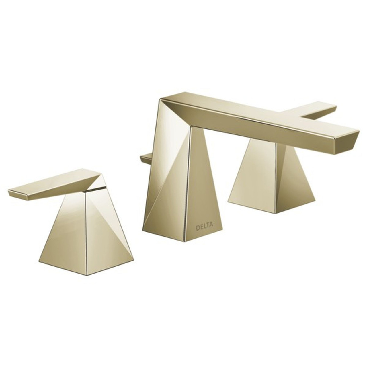 35543-PN-PR-MPU-DST Trillian Two Handle Widespread Bathroom Faucet, Lumicoat Polished Nickel