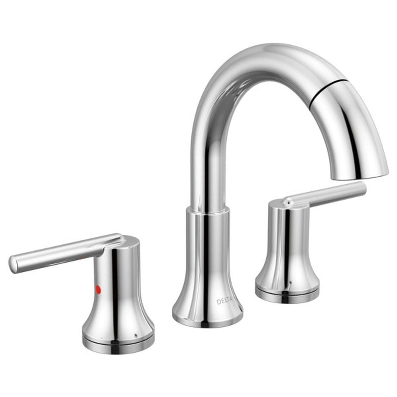 Delta 3559-PD-DST Trinsic Two Handle Widespread Pull Down Bathroom Faucet, Chrome