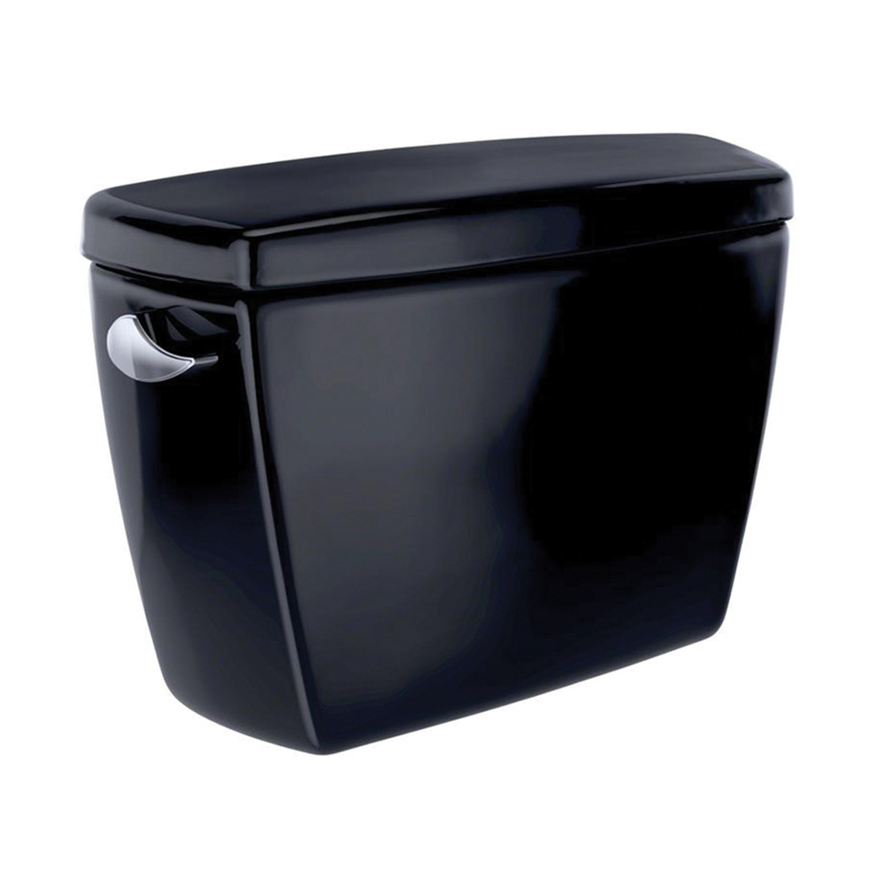 Bolt Down Toilet Tank for Drake Two-Piece Toilets in Ebony