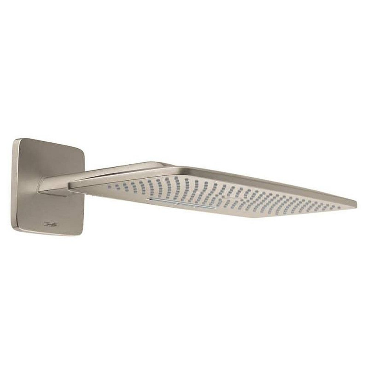 Multi Function 2.5 GPM Shower Head - Shower Arm Included in Brushed Nickel