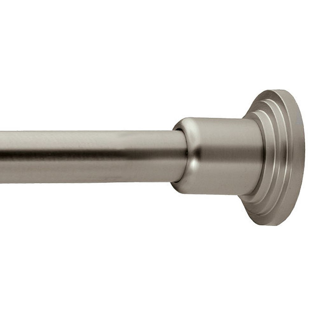 Shower Rod Set in Satin Nickel Shower Rod Set in Satin Nickel