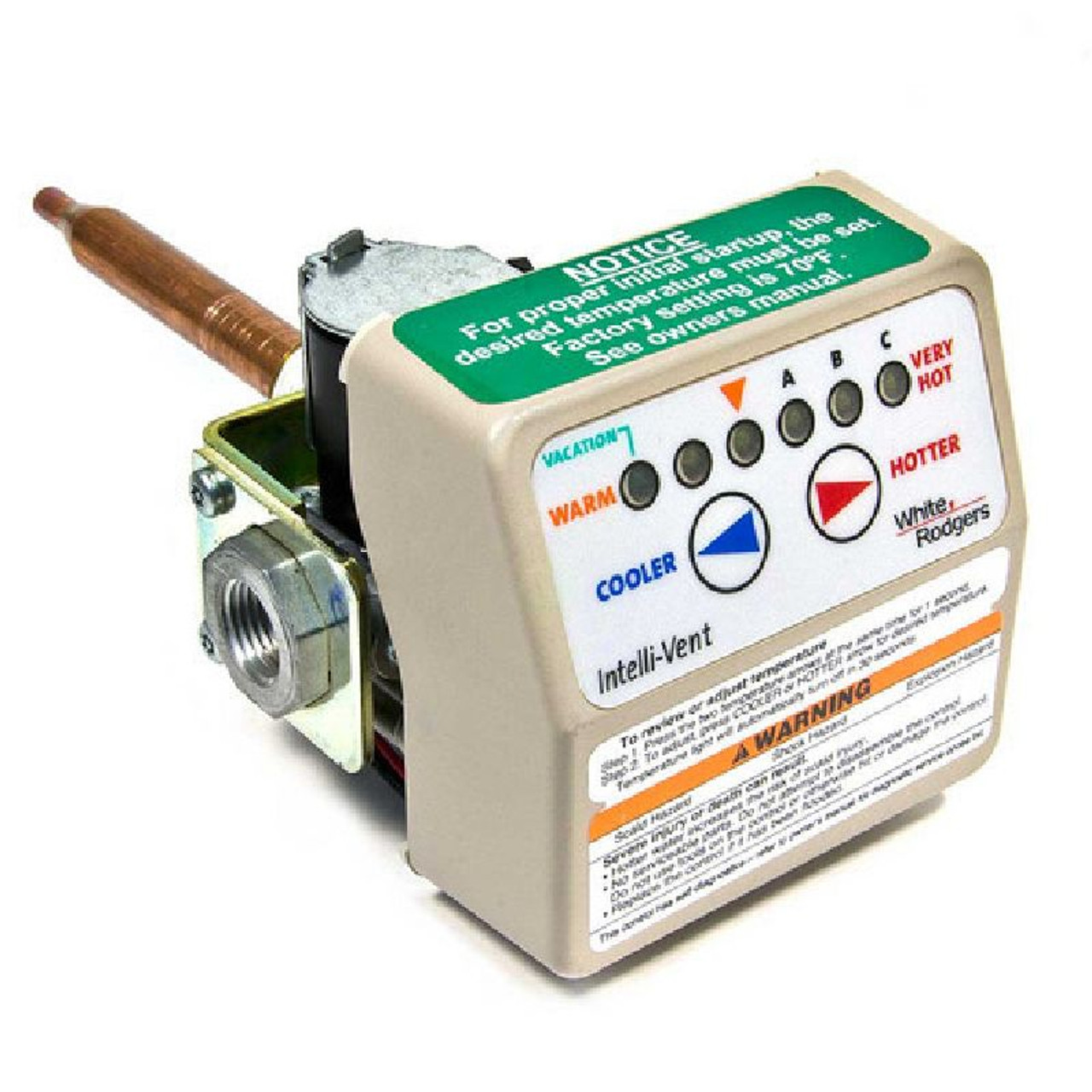 Residential Gas Valve Kit White Rodgers Thermostat Gas NATURAL 2.25in Shank
