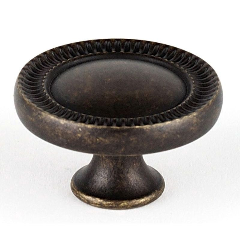 Alno Regal A240-38-BARC Knob Transitional 1-1/2-in in Barcelona