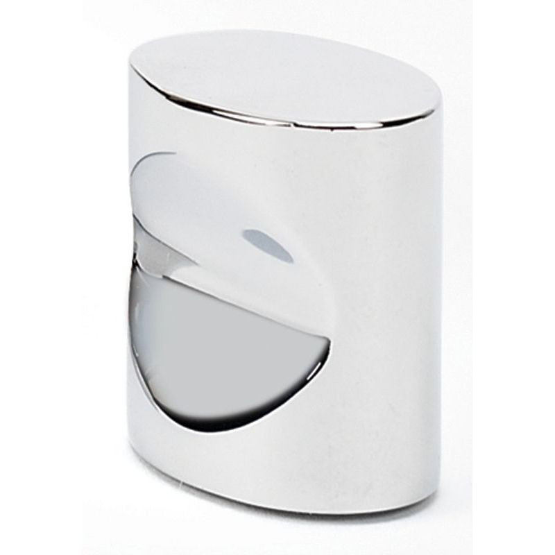 Knob Modern 14/16-in in Polished Chrome