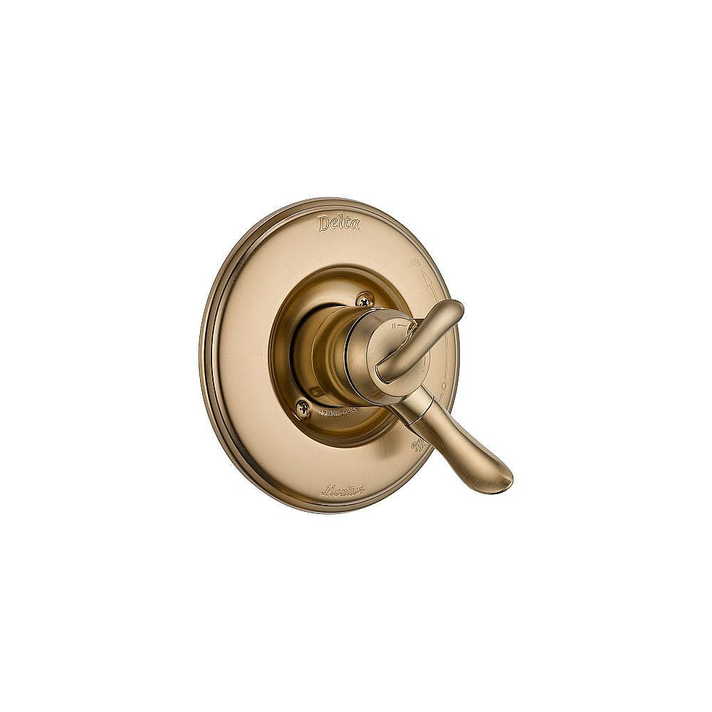 LindenDual Function Pressure Balanced with Integrated Volume Control Less Rough-in in Champagne Bronze