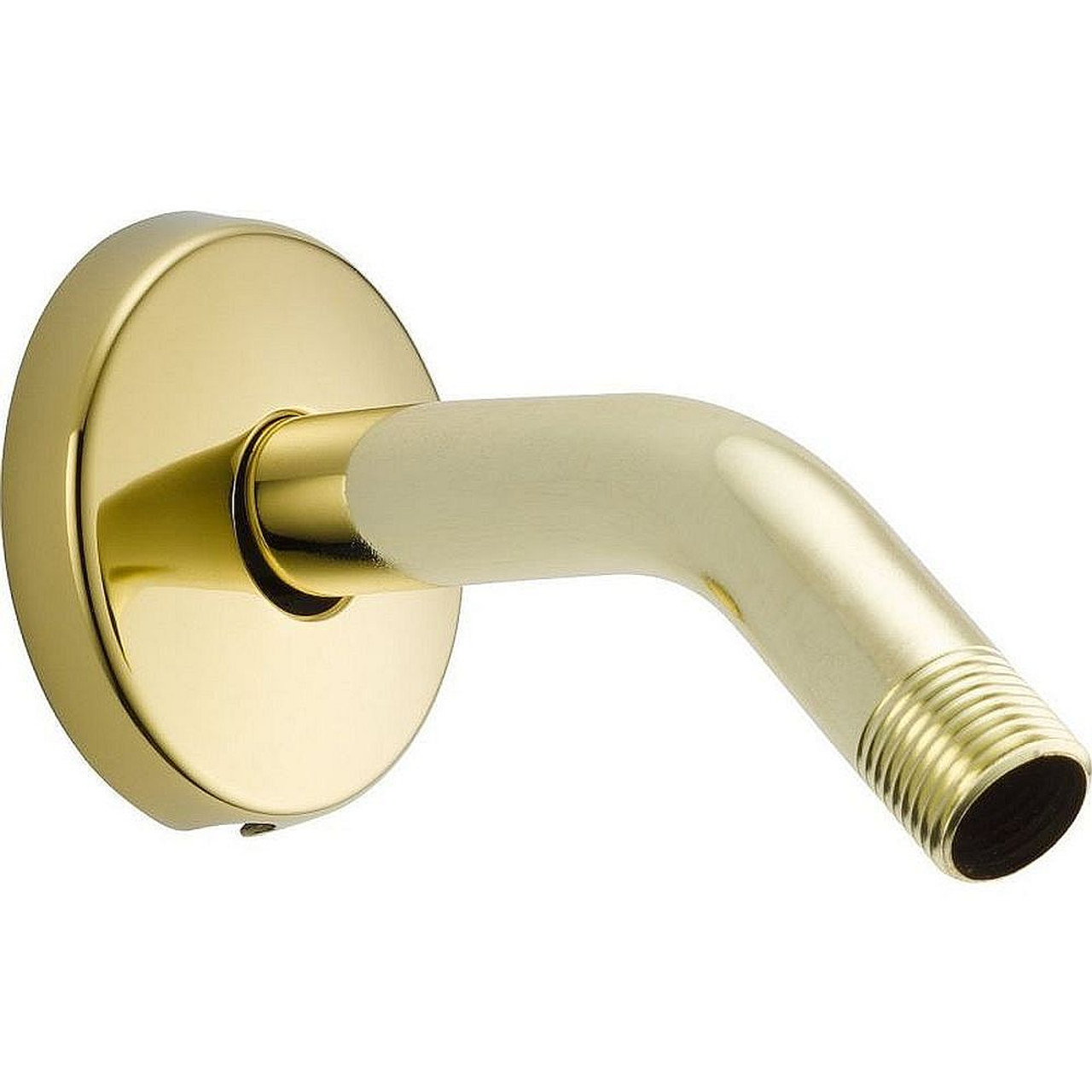 5-7/16" Wall Mounted Shower Arm - Includes Wall Flange in Champagne Bronze