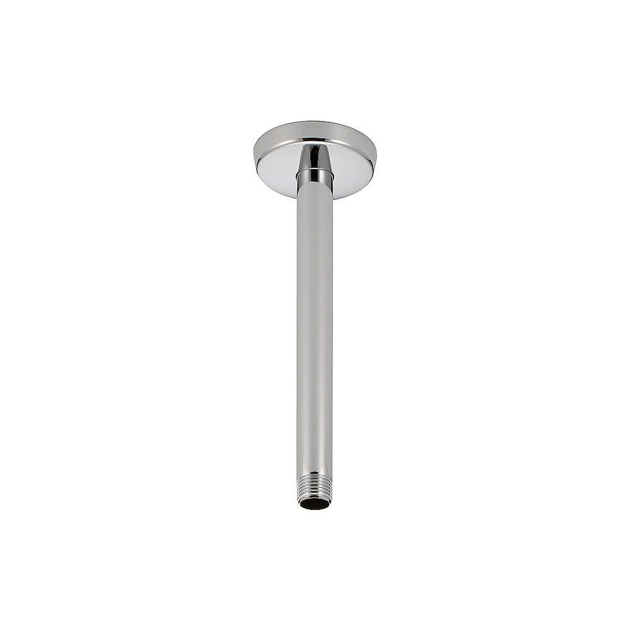 9" Ceiling Mounted Shower Arm - Includes Wall Flange in Polished Chrome