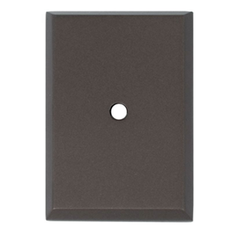 Escutcheon Backplate Escutcheons 1-7/8-in in Chocolate Bronze