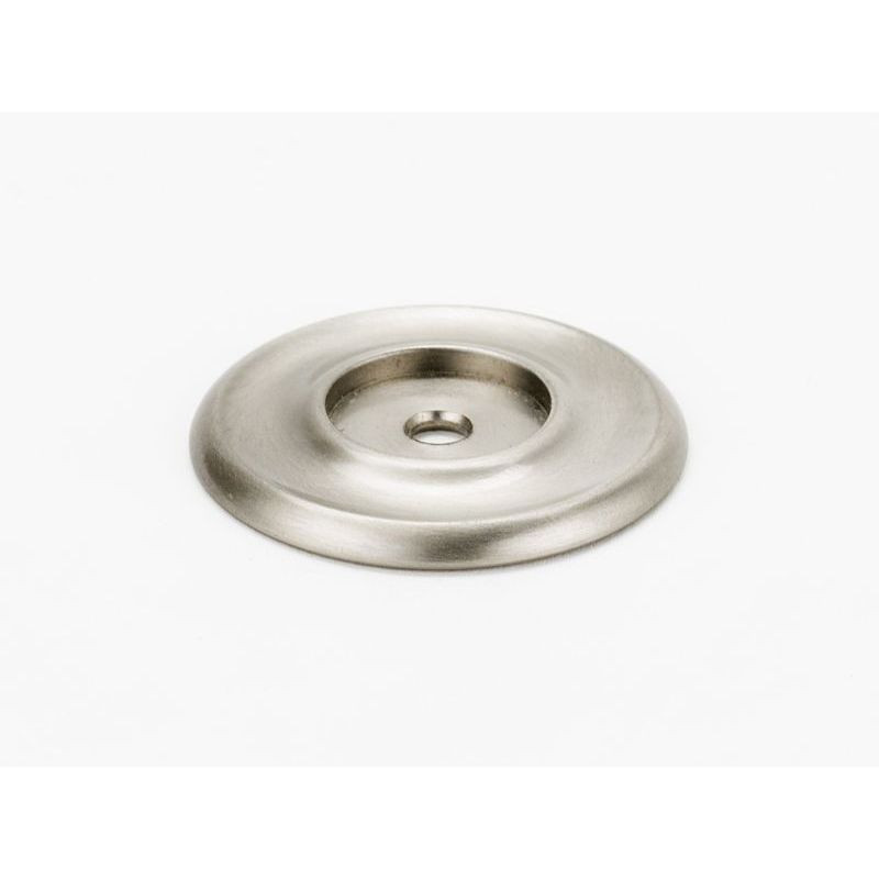 Backplate 1-1/2-in in Satin Nickel
