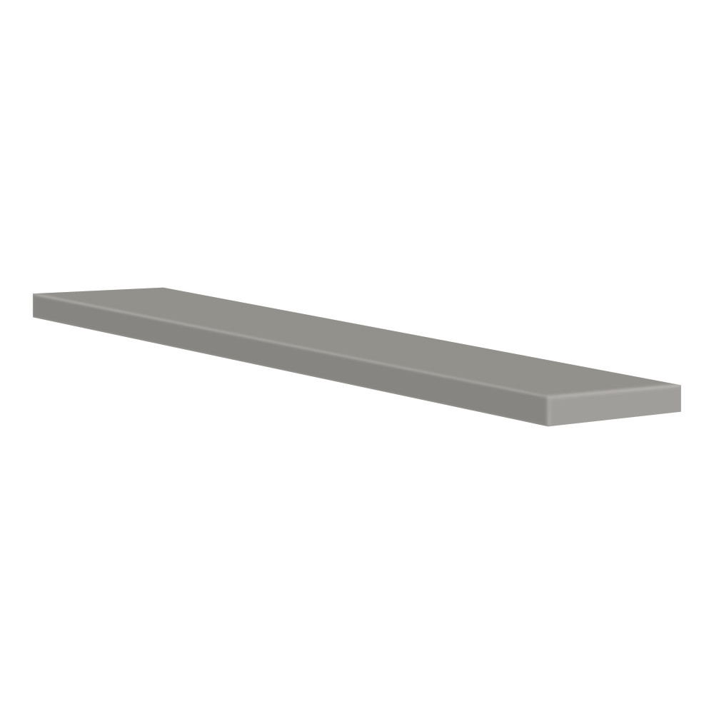 WC648-40 Prodigy .5-in x 6-in x 48-in Surface Wall Cap, Dark Grey