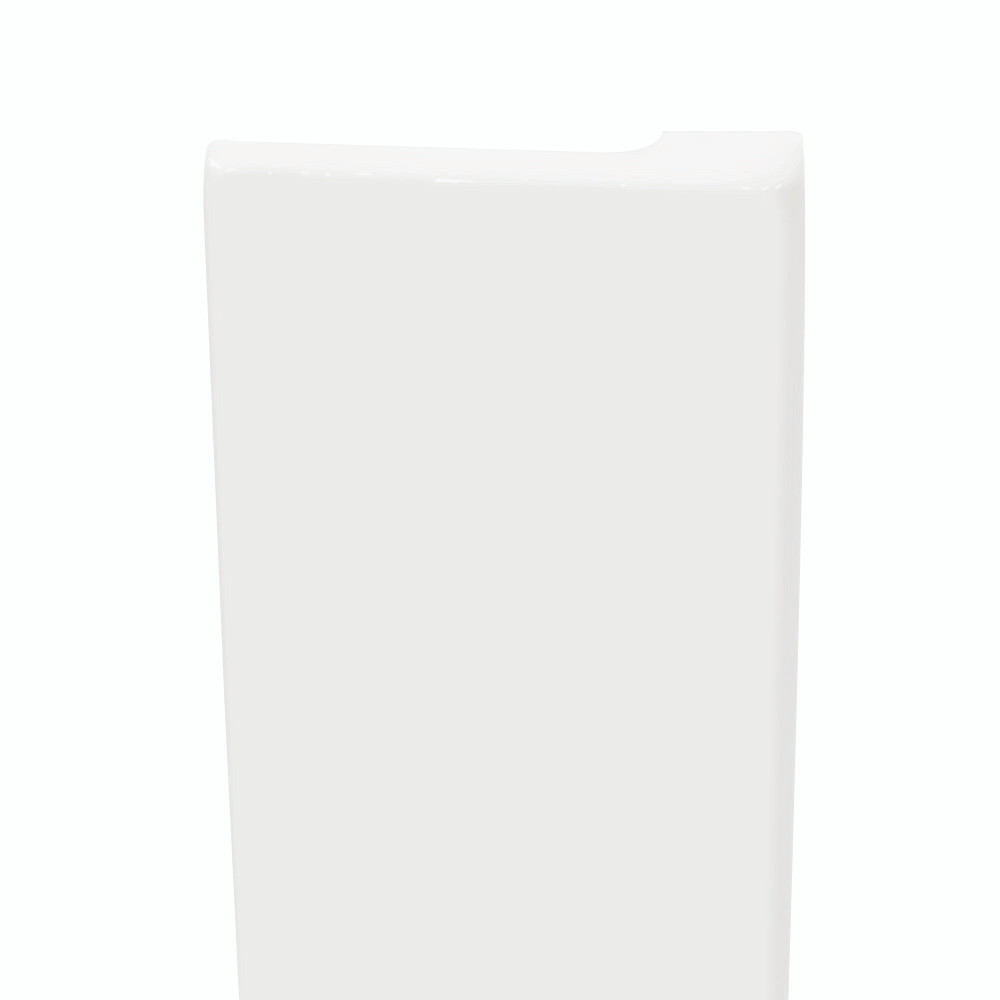TRIM602-01 .5-in x 1.87-in x 60-in Surface Edge Trim, White