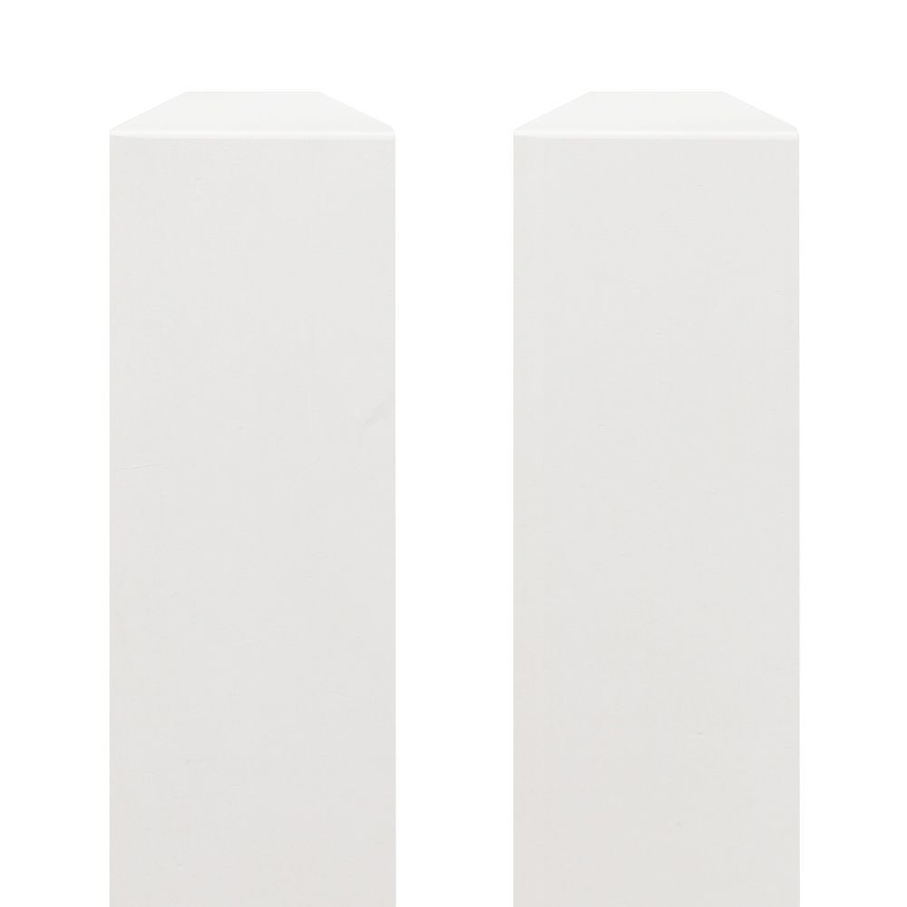 SFIM962-21 Saramar .25-in x 1-in x 96-in Flat Inside Corner Molding, White